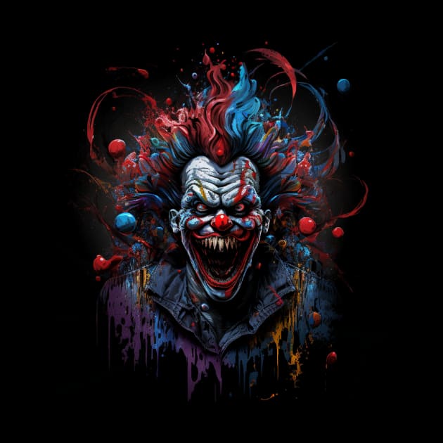 The Cursed of Clown - Joker by HijriFriza