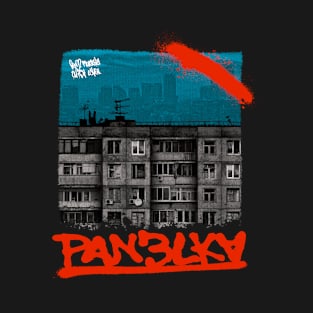 POST-SOVIET PANELKA // Typical russian panel houses T-Shirt