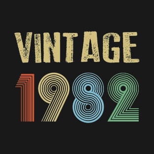 Vintage 1982 Birthday T-Shirt