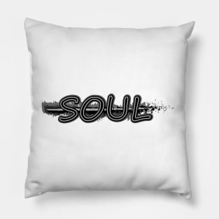 Soul, human, colol soul Pillow