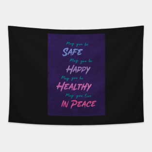 Loving Kindness Meditation - Vibrant Colors Tapestry