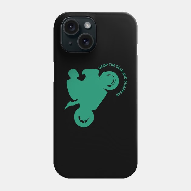 Drop A Gear And Disappear Phone Case by vcent