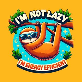 I'm not lazy, I'm energy efficient Pack T-Shirt