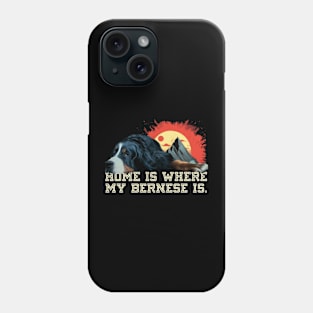 Bernese mountain dog Phone Case