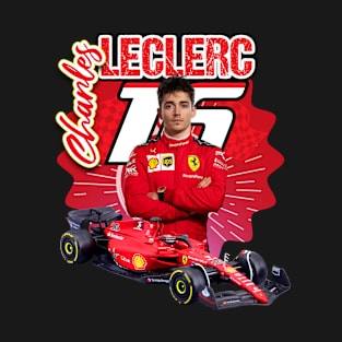 Charles Leclerc Ferrari F1 T-Shirt