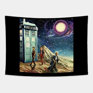 Tardis and Doctor Who Searching in Universe Tapestry