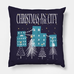 Christmas in the CIty Pillow