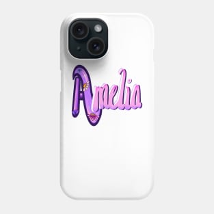 Amelia The top 10 best Personalized Custom Name gift ideas for Amelia girls and women Phone Case