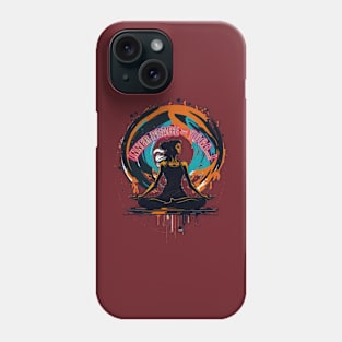 INNER PEACE IS EQUAL TO YOGA Phone Case