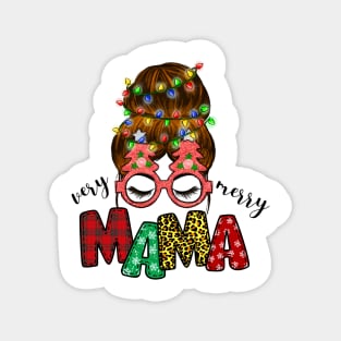 Very Merry Christmas Mama Magnet