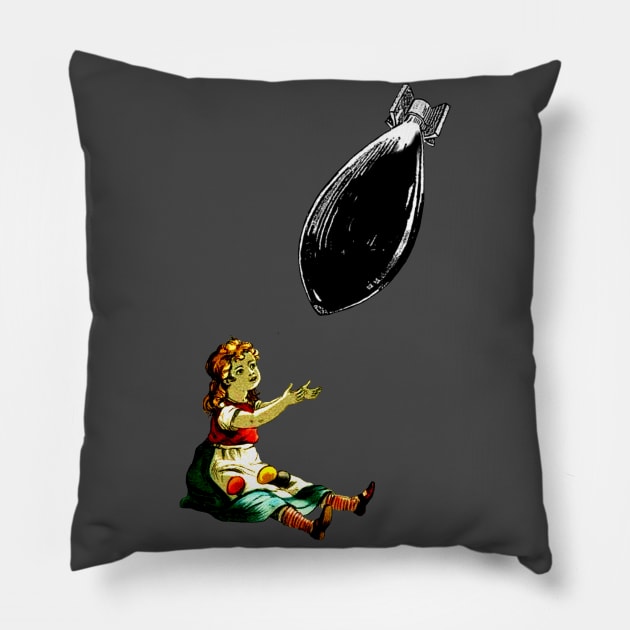 Blonde Bombshell Pillow by asimplefool