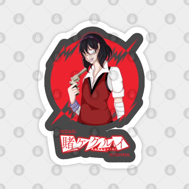 Kakegurui Anime Art Midari Ikishima Character Kakegurui The Student Council Magnet Teepublic Мидори такисима / midori takishima. kakegurui anime art midari ikishima character