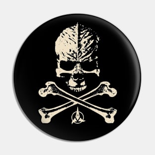 STAR TREK - Klingon Jolly Roger Pin