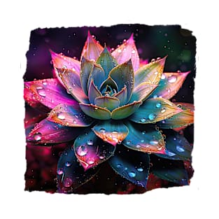 Colorful Fantasy Agave 01 T-Shirt