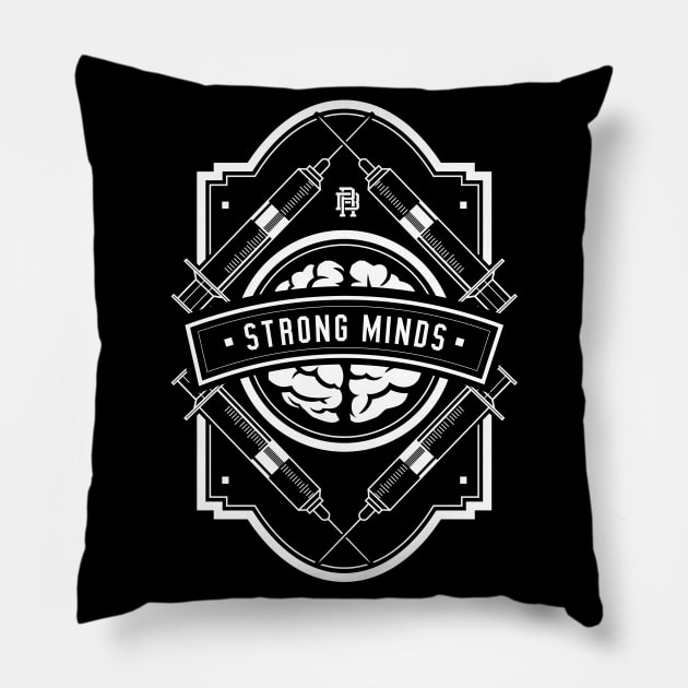 Strong Minds Vaccine Pillow by Z1