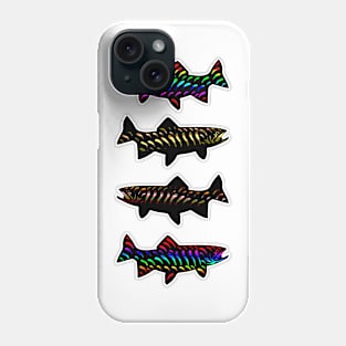 trout collection retro Phone Case