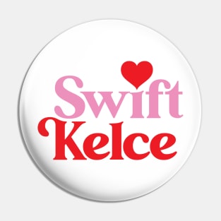 Swift Heart Kelce PINK Pin