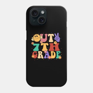 peace out 7th grade last day of school Phone Case