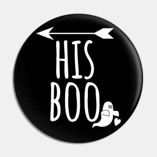 His Boo Pin