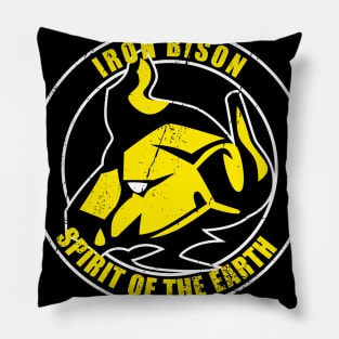 Black Bison Pillow