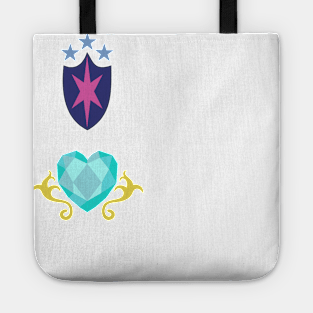 My little Pony - Shining Armor + Princess Cadence Cutie Mark V2 Tote