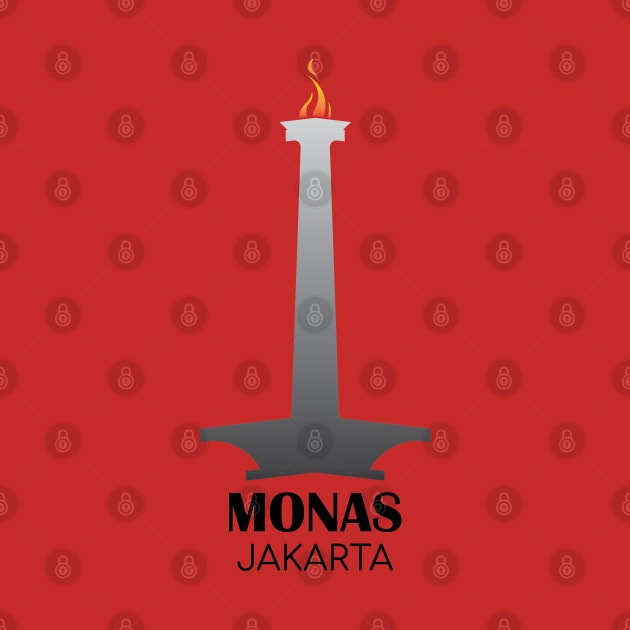 Monas - Jakarta 03 by SanTees