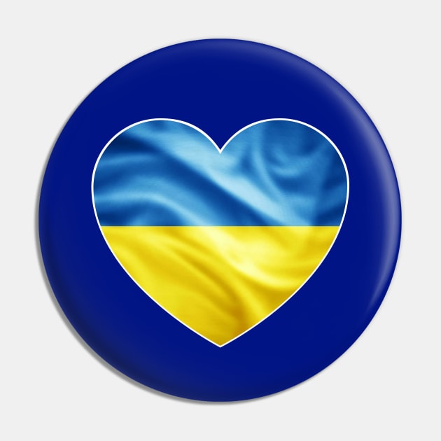 Flag of Ukraine Pin by colorsplash