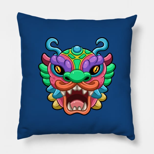 Dragon Gead Pillow by Popon85