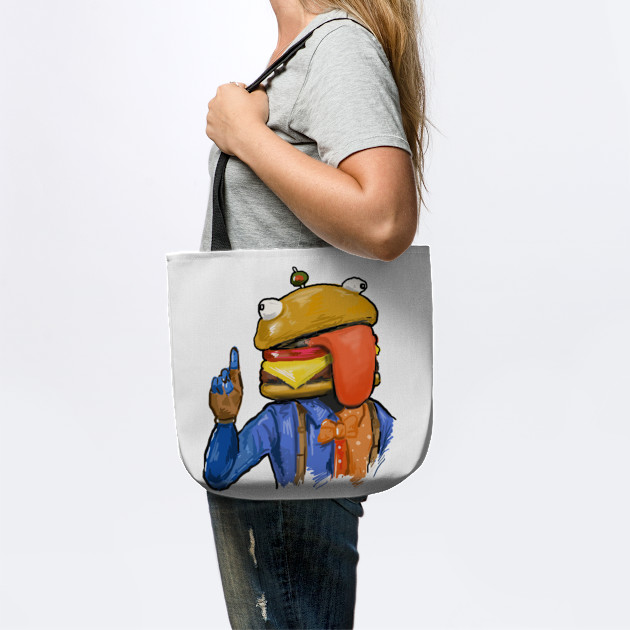 Durr Burger Skin Fortnite Durr Burger Tote Teepublic