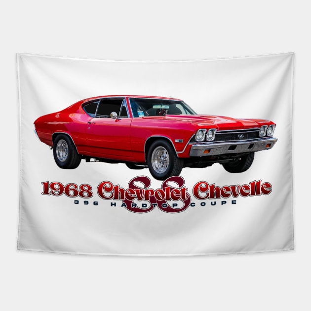 1968 Chevrolet Chevelle SS 396 Hardtop Coupe Tapestry by Gestalt Imagery