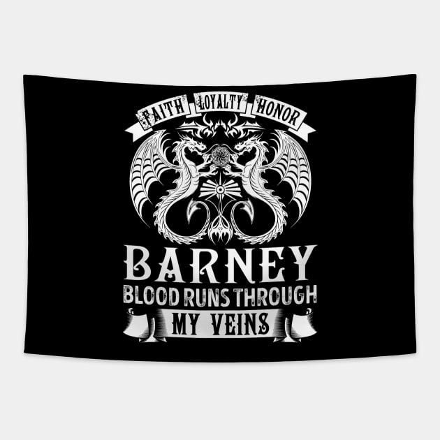 BARNEY Tapestry by T-shirt with flowers