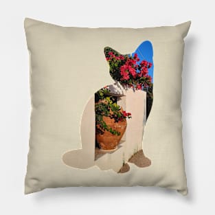 Blossoming Greece Pillow