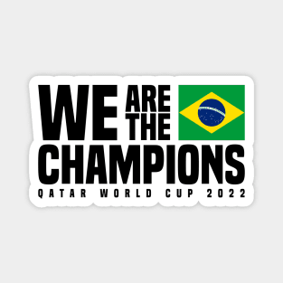 Qatar World Cup Champions 2022 - Brazil Magnet