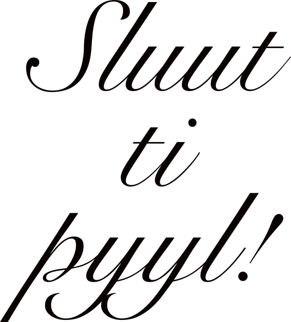 Sluut ti pyyl! Kids T-Shirt by marina63