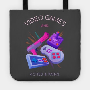 Video Games and Aches & Pains Tote