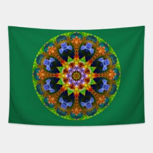 Mandala Magic - Daily Focus 4.8.2024 B Tapestry