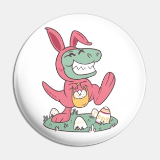 Easter t rex Pin