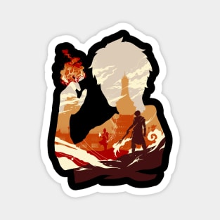 Fire Bender Zuko Magnet