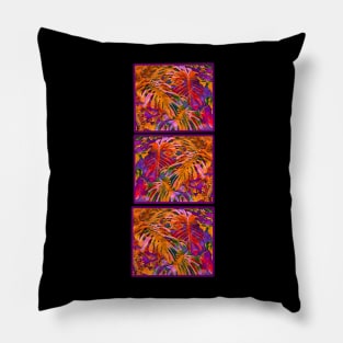 Tropical foliage Pillow