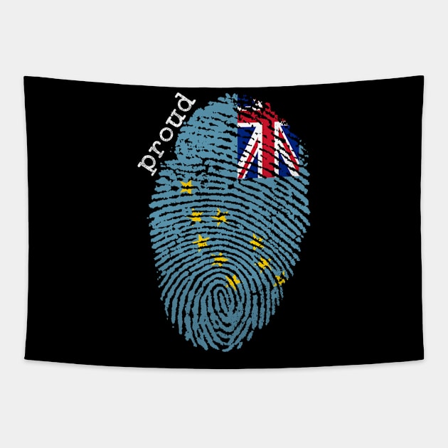 Tuvalu flag Tapestry by Shopx