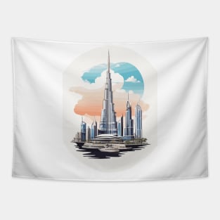 Dubai Burj Khalifa Tapestry