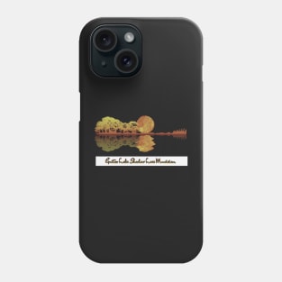 Guitar Lake Shadow Love Guitar Musician Phone Case