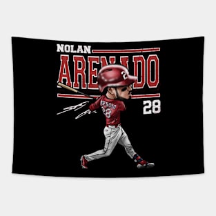 Nolan Arenado St. Louis Cartoon Tapestry