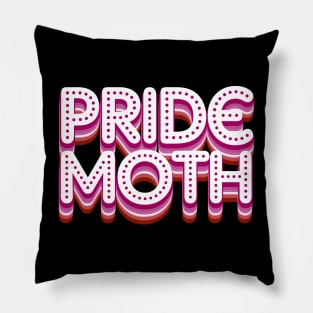 Lesbian+ Moth: Illuminating Love Pillow