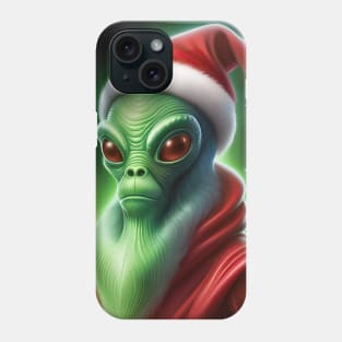 Alien Santa Claus Phone Case