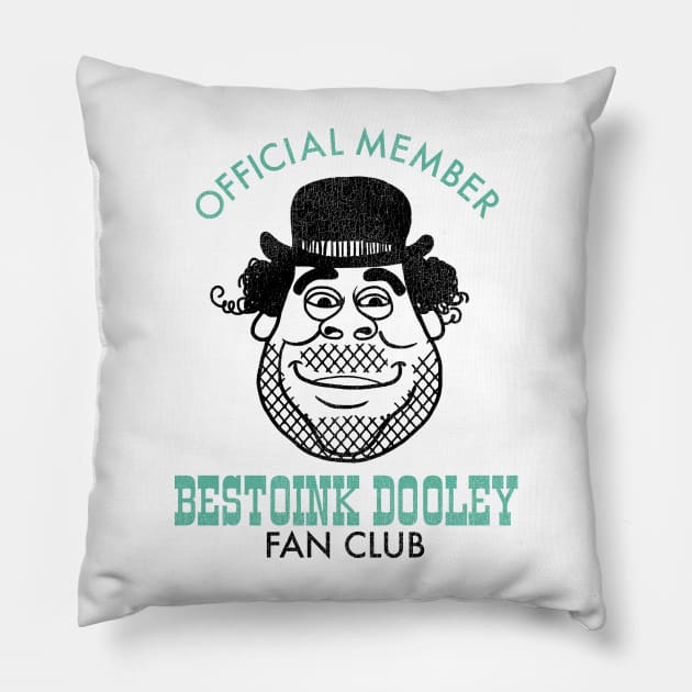 The Bestoink Dooley Fan Club Pillow by darklordpug