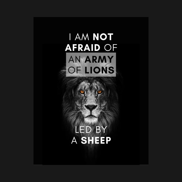 Majestic Lion - Alexander the Great Quote by Autonomy Prints