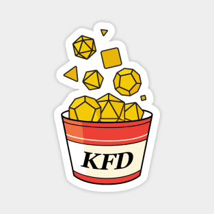 KFD Bucket Logo Magnet