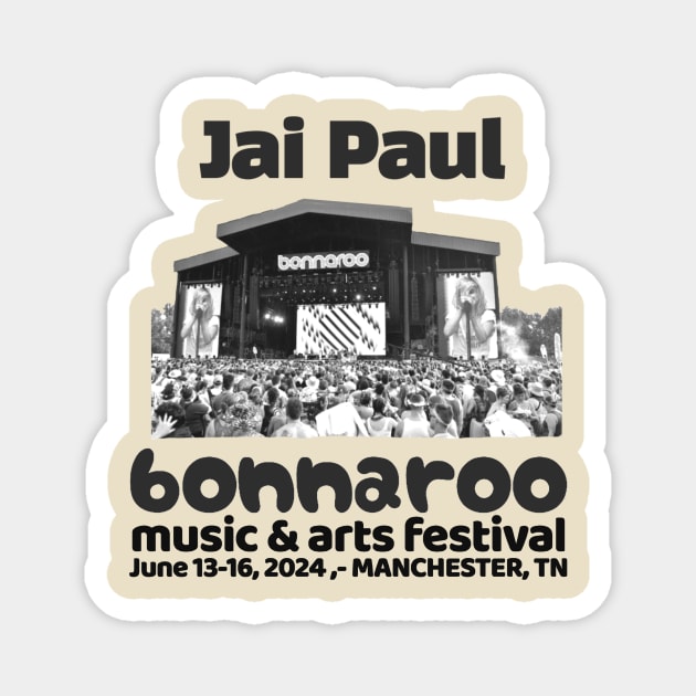 Jai Paul Music Fest Magnet by Jang andong