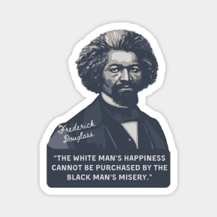 Frederick Douglass Portrait and Quote Magnet